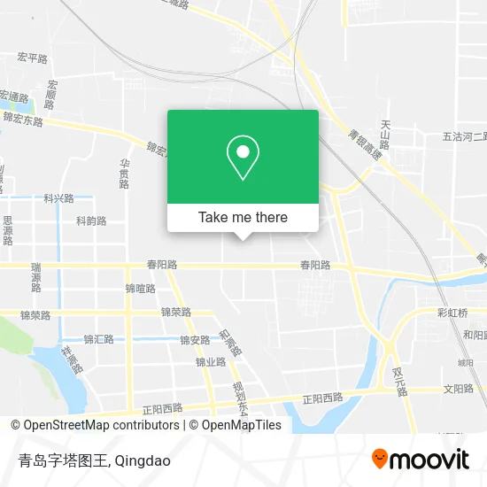 青岛字塔图王 map