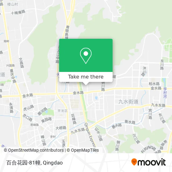 百合花园-81幢 map