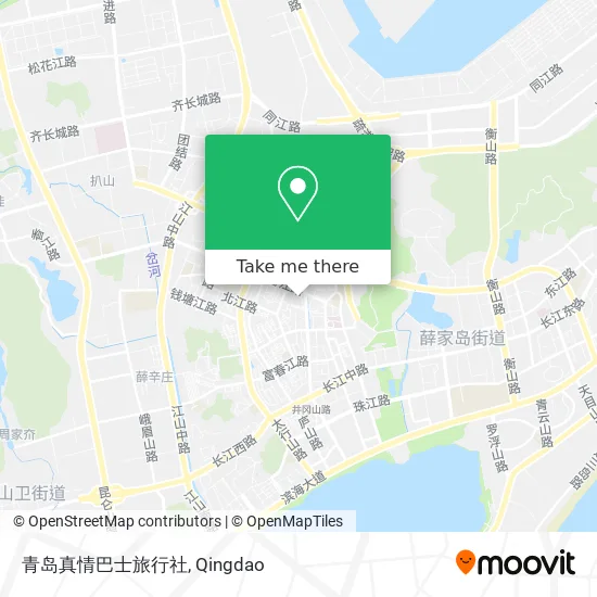 青岛真情巴士旅行社 map