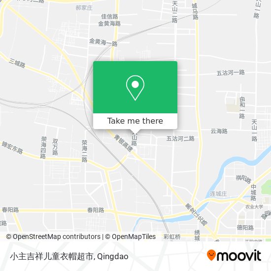 小主吉祥儿童衣帽超市 map