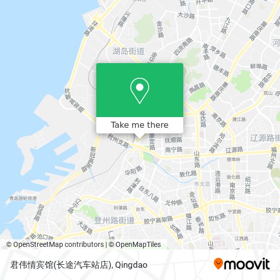 君伟情宾馆(长途汽车站店) map