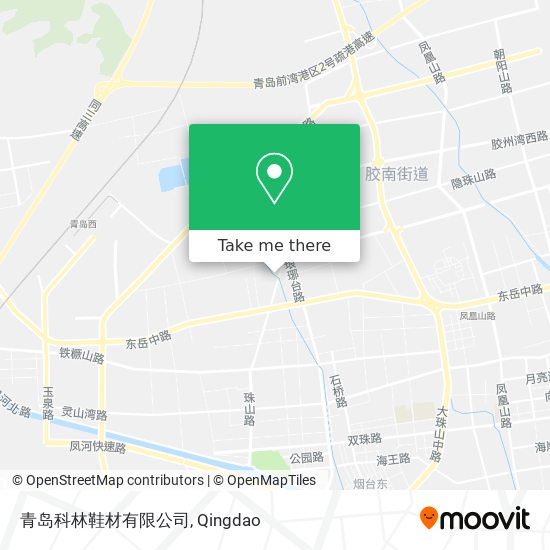 青岛科林鞋材有限公司 map