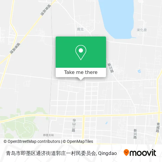 青岛市即墨区通济街道郭庄一村民委员会 map