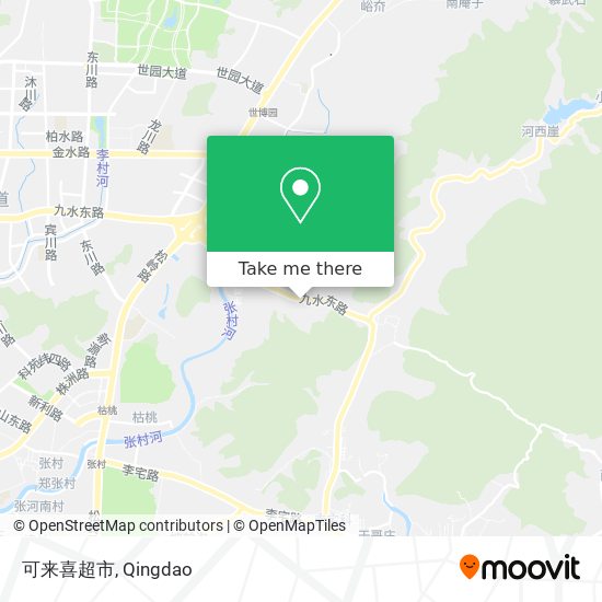 可来喜超市 map