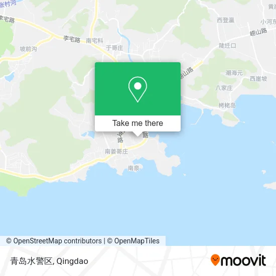 青岛水警区 map