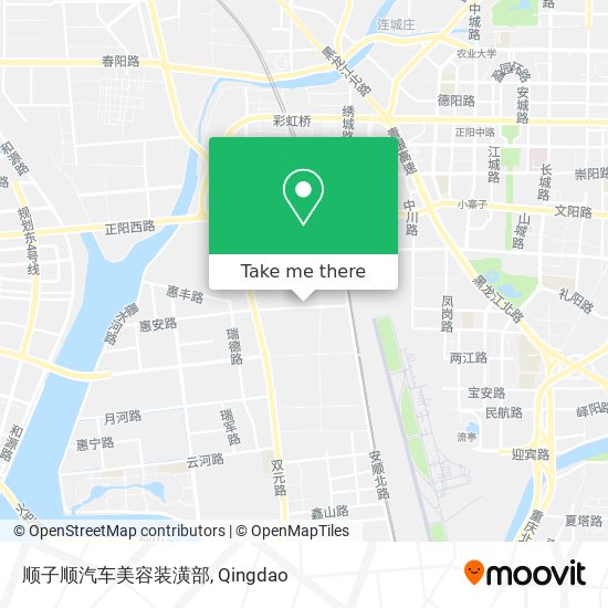 顺子顺汽车美容装潢部 map