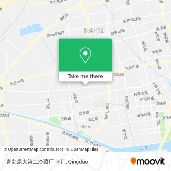 青岛康大第二冷藏厂-南门 map