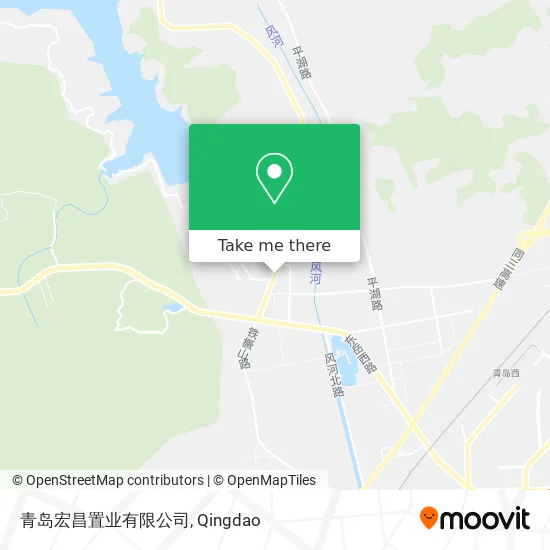 青岛宏昌置业有限公司 map