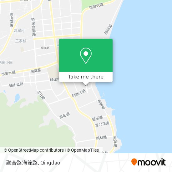 融合路海崖路 map