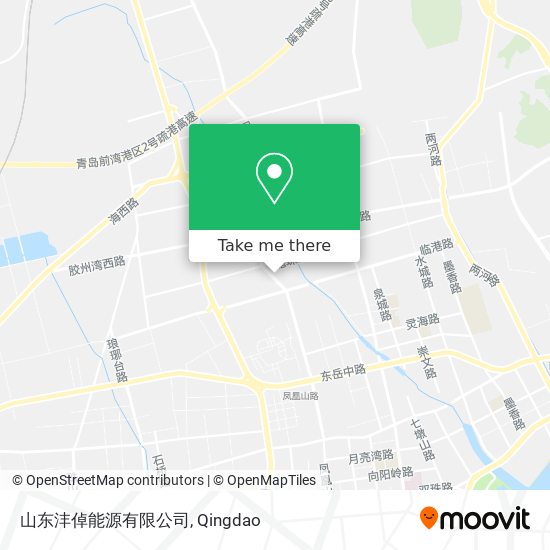 山东沣倬能源有限公司 map