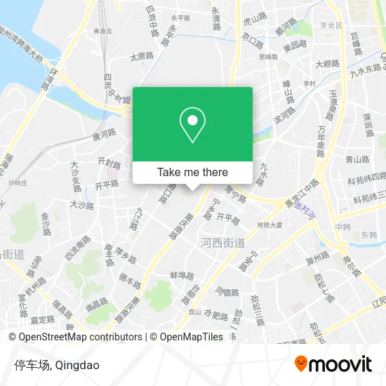 停车场 map