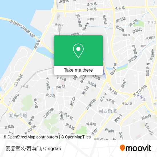 爱雯童装-西南门 map