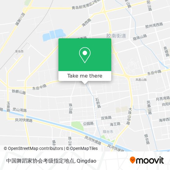 中国舞蹈家协会考级指定地点 map