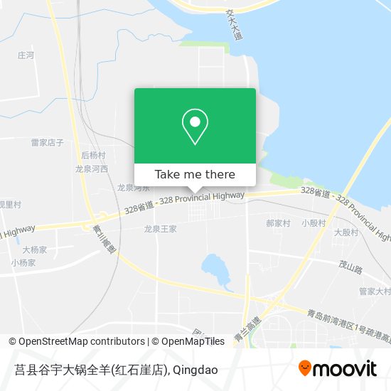 莒县谷宇大锅全羊(红石崖店) map