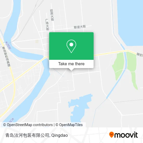 青岛沽河包装有限公司 map
