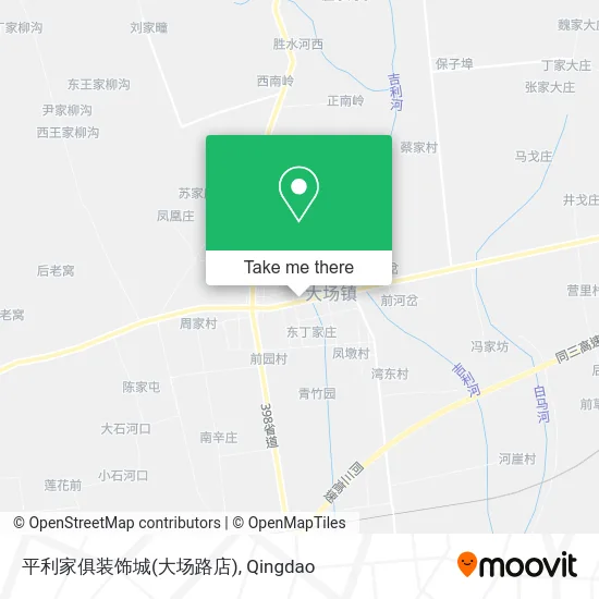 平利家俱装饰城(大场路店) map