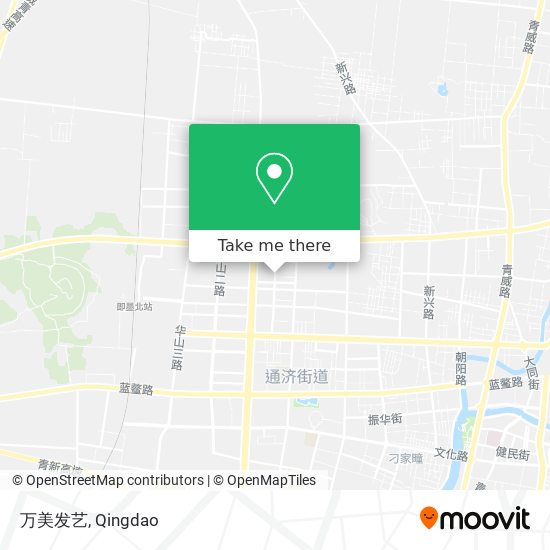 万美发艺 map