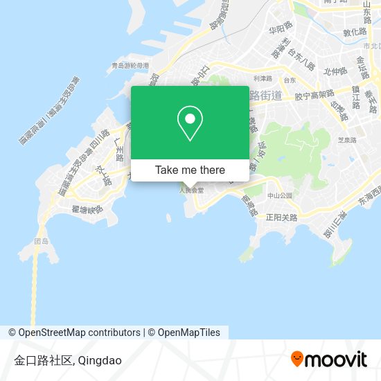 金口路社区 map