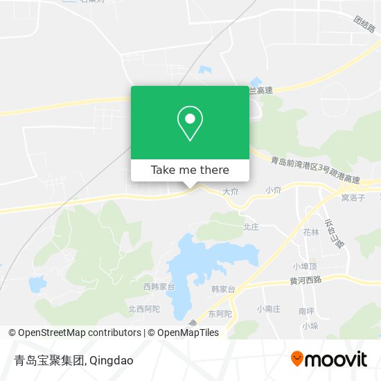 青岛宝聚集团 map