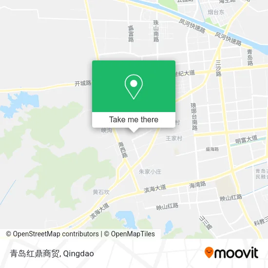 青岛红鼎商贸 map
