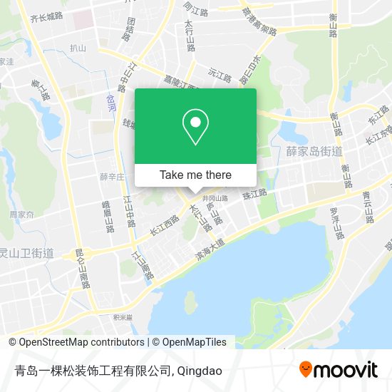 青岛一棵松装饰工程有限公司 map