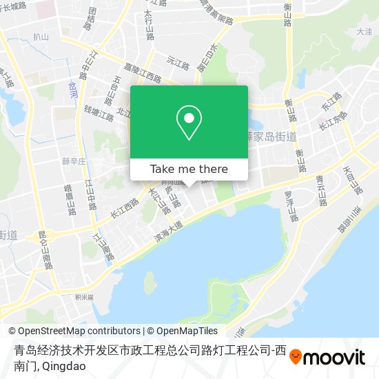 青岛经济技术开发区市政工程总公司路灯工程公司-西南门 map