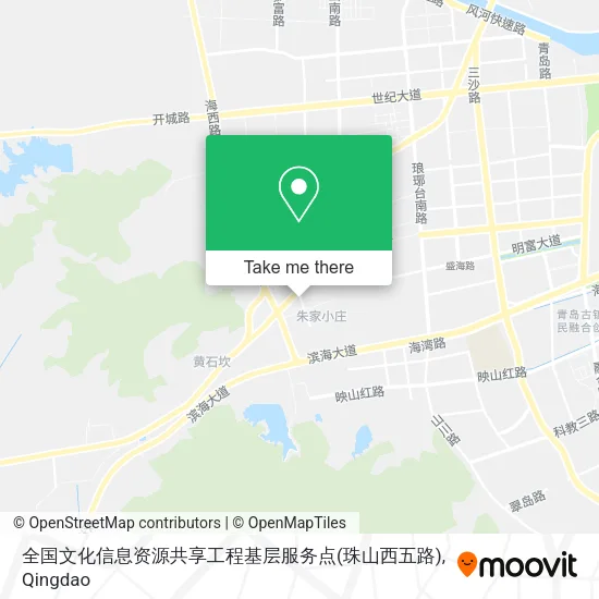 全国文化信息资源共享工程基层服务点(珠山西五路) map