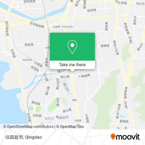 佳园超市 map