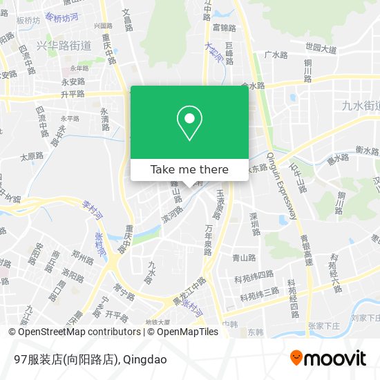 97服装店(向阳路店) map