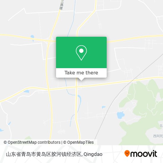 山东省青岛市黄岛区胶河镇经济区 map