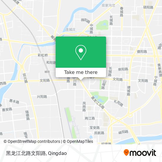黑龙江北路文阳路 map