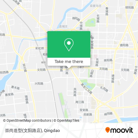 崇尚造型(文阳路店) map