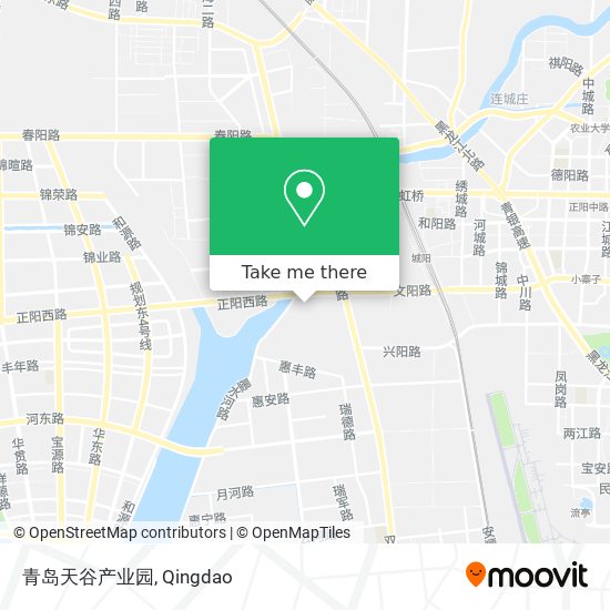 青岛天谷产业园 map