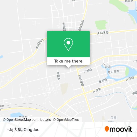 上马大集 map