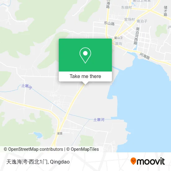 天逸海湾-西北1门 map