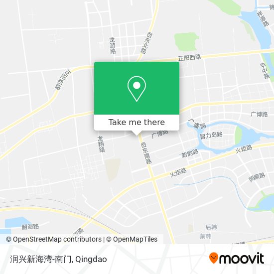 润兴新海湾-南门 map