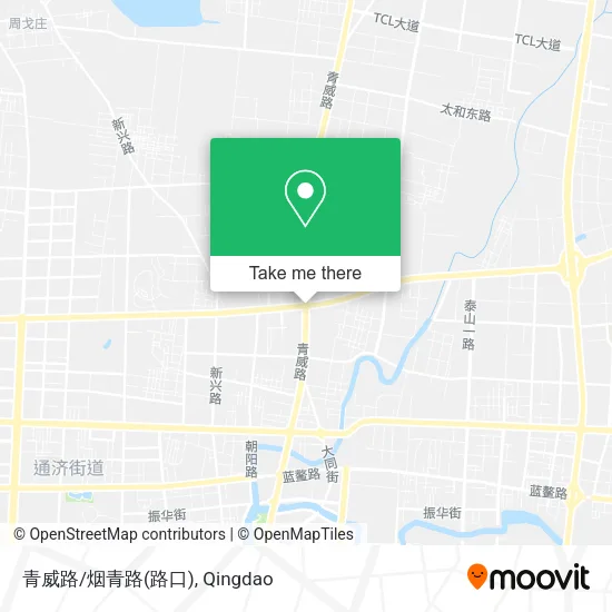 青威路/烟青路(路口) map