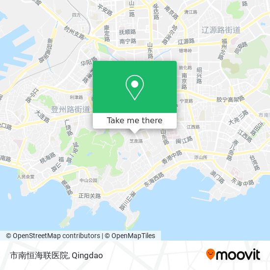 市南恒海联医院 map
