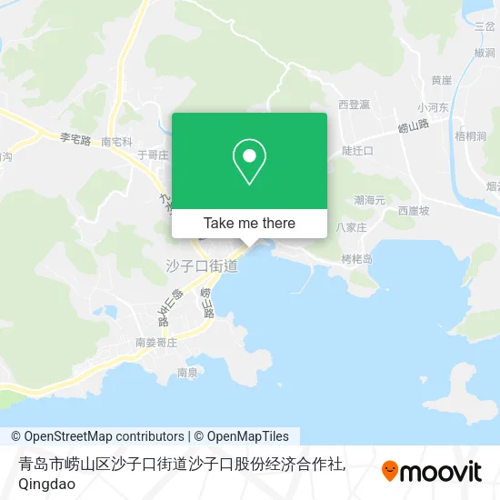 青岛市崂山区沙子口街道沙子口股份经济合作社 map
