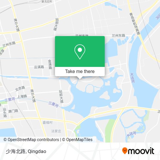 少海北路 map