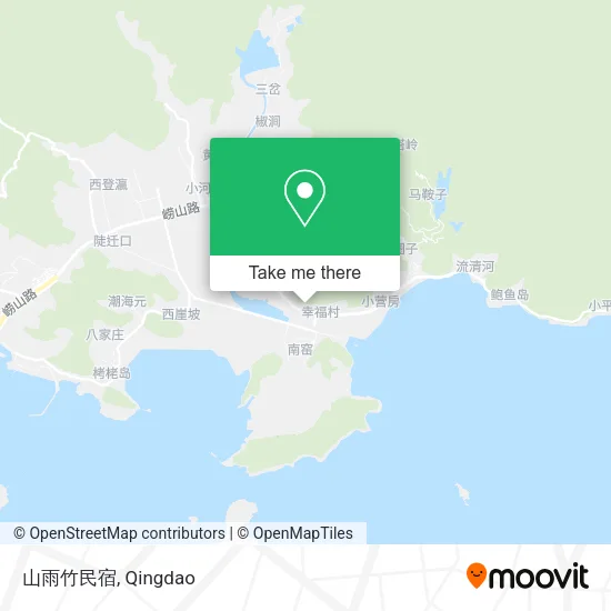 山雨竹民宿 map