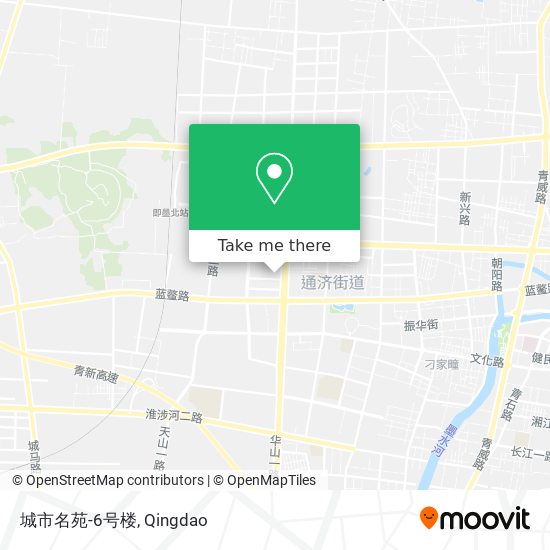 城市名苑-6号楼 map