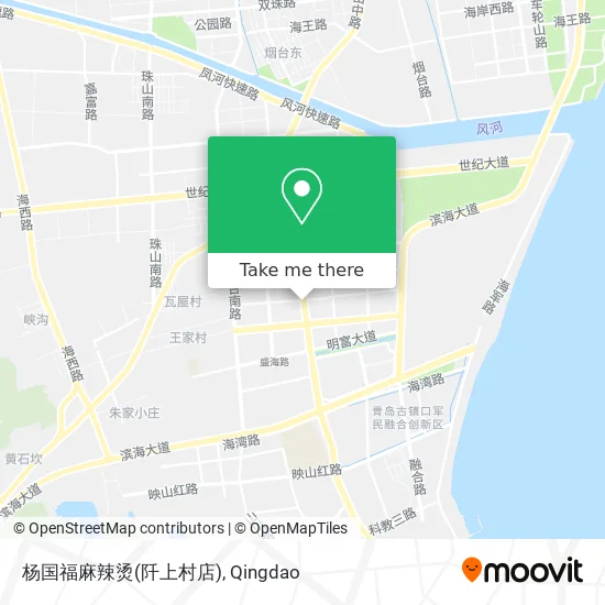 杨国福麻辣烫(阡上村店) map