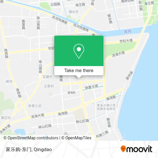 家乐购-东门 map