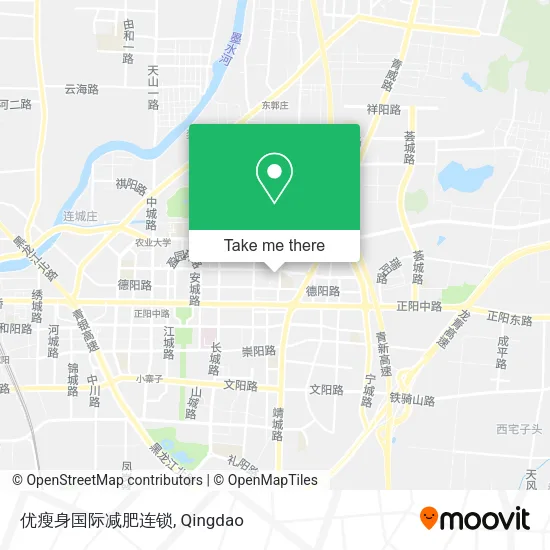 优瘦身国际减肥连锁 map