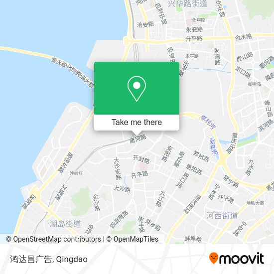 鸿达昌广告 map