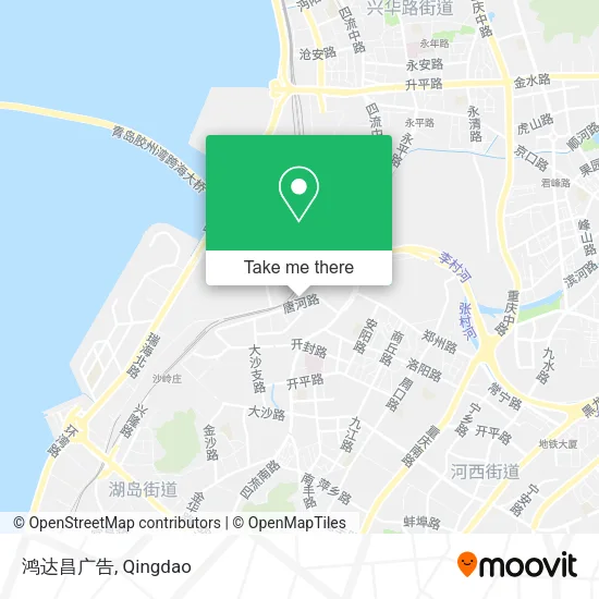 鸿达昌广告 map