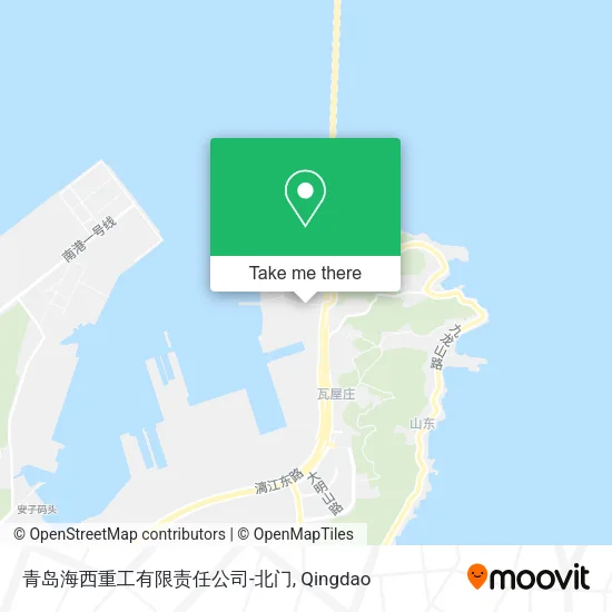 青岛海西重工有限责任公司-北门 map