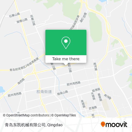 青岛东凯机械有限公司 map