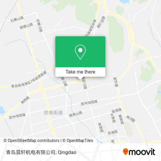 青岛晨轩机电有限公司 map